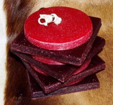 Round Stacking Burgandy