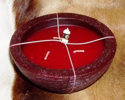 Small Bowl Burgandy
