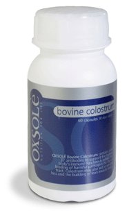 Oxsole Bovine Colostrum 150mg (60 caps - 1 month supply)