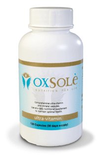 Oxsole 4-a-day Ulta Vitamin (120 Caps-Month Supply) FREE SHIPPING