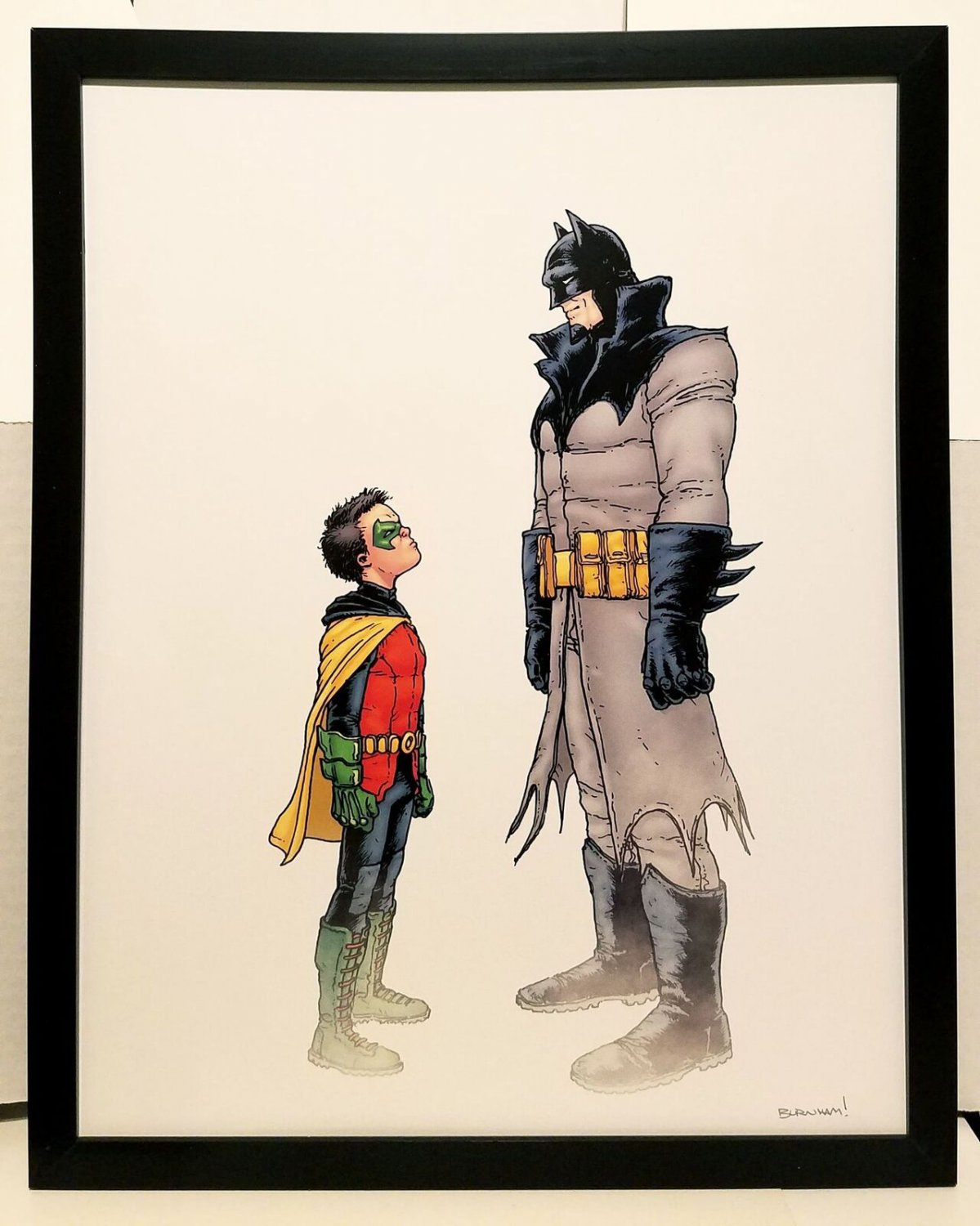 Damian Son Of Batman By Chris Burnham X Framed Dc Comics Art Print