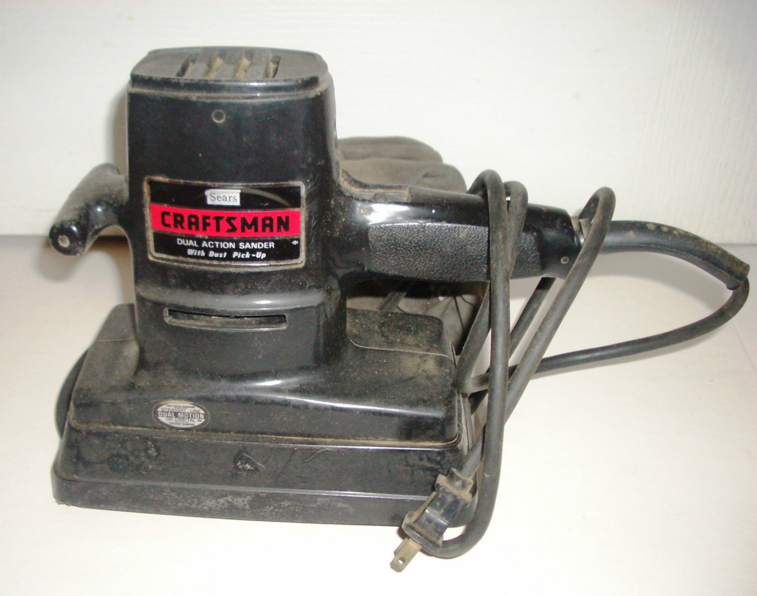 Sears Craftsman Dustless Dual Motion Pad SANDER Model 315 11650 Corded