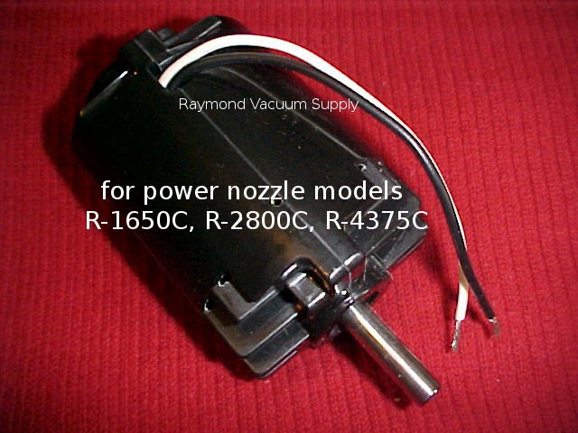 Rainbow vacuum cleaner power nozzle/head replacement motor