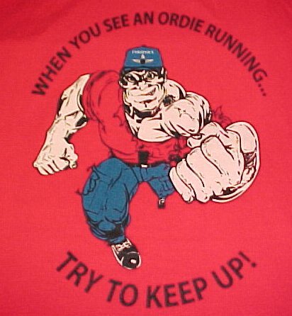 Red T-Shirt - Ordie Running