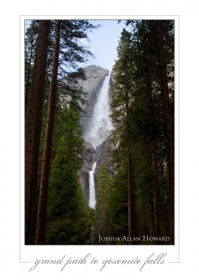 Grand Path to Yosemite Falls