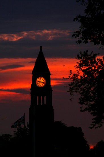 Fiery Skies at 9:17