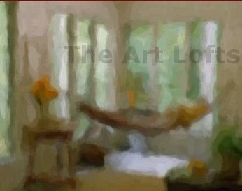 The Garden Room - Sableux Peut-être Print on Canvas (43.2" x 36.0")