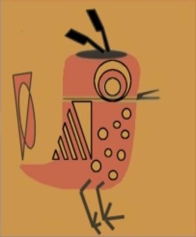 Alexander - Sabby's Birds - Original Artwork - Sableux Peut-être