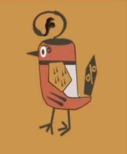 Alice - Sabby's Birds - Original Artwork - Sableux Peut-être