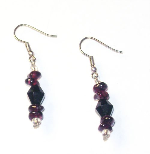 Garnet Earrings