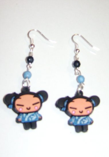 Blue Pucca Earrings