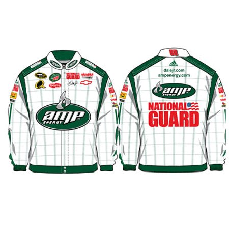 2008 Dale Earnhardt Jr. Mens AMP/Nat.Guard Twill Uniform Jacket