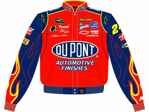 2008 JEFF GORDON / DU PONT ADULT COLOR TWILL JACKET