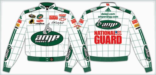 2008 DALE EARNHARDT JR. AMP KIDS COLOR TWILL JACKET