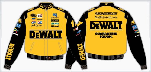 2008 MATT KENSETH DEWALT KIDS COLOR TWILL JACKET