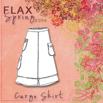 Spring FLAX 2006 Cargo Skirt