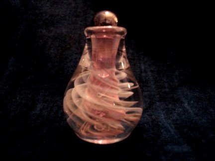 "EVERLASTING" Personal Individual Blown Glass Memorial Cremation Keepsake (keepsakes) Urn (Urns) 6"