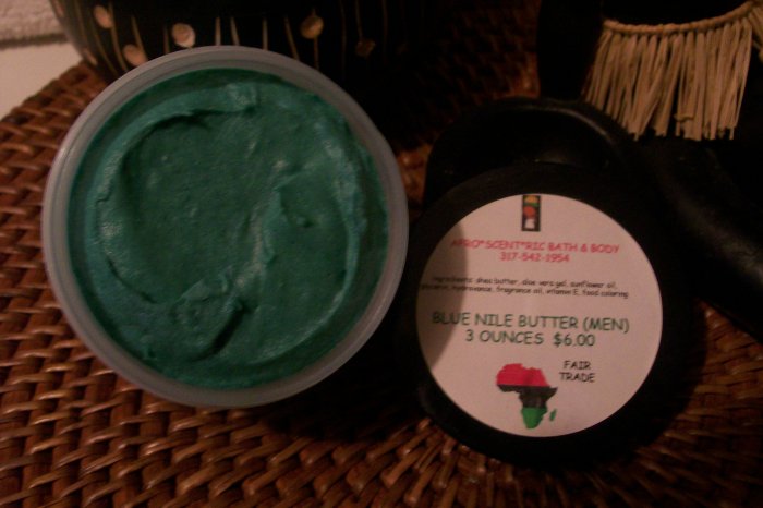 MEN'S BLUE NILE BUTTER® the REAL whipped shea butter, feet, hands, manicure, pedicure