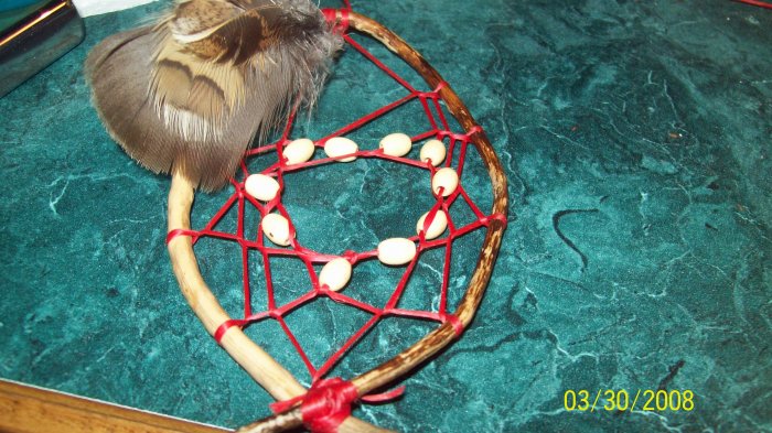 This Dreamcatcher was the first one I made