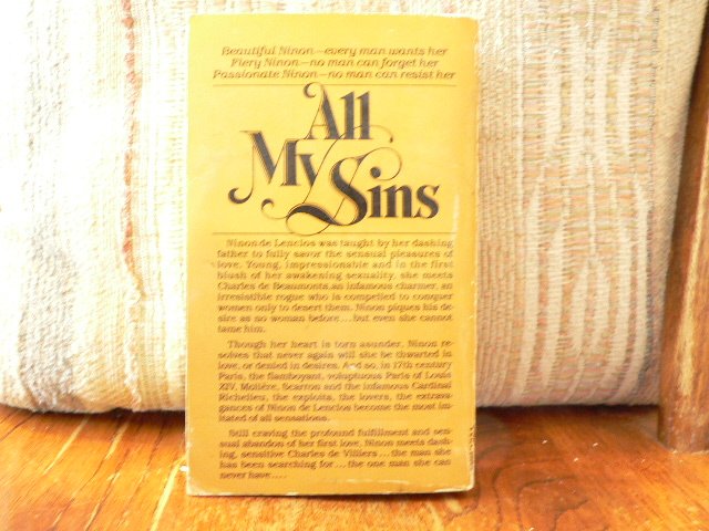 Historical Romance ALL MY SINS Norbert Estey 1978