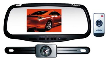Pyle PLCM5800 5.8'' TFT LCD Mirror Monitor w/ Camera