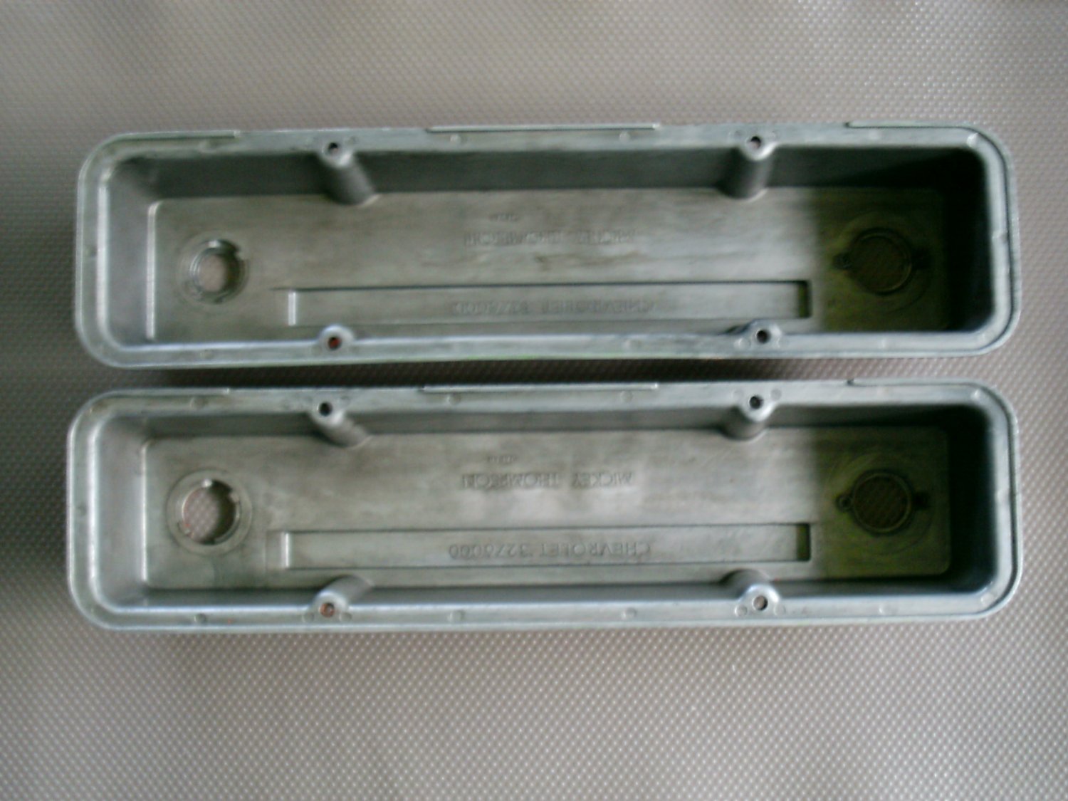 Vintage Mickey Thompson Mt Chevy Sbc Small Block Chevy Valve Covers