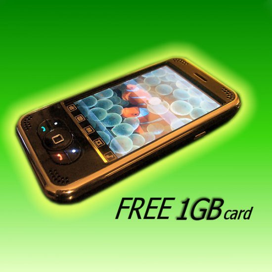NEW VERSION 2008! CECT P168 850MHZ DUAL SIM NEW!! + 1GB + Car Charger + Leather CAse