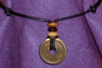 LUCKY CHINESE COIN NECKLACE - HANDCRAFTED FENG SHUI JEWELRY