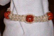 HEMP BASKETBALL BRACELET