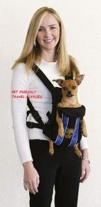 Small Blue Outward Hound Legs Out Front Pet Dog Carrier