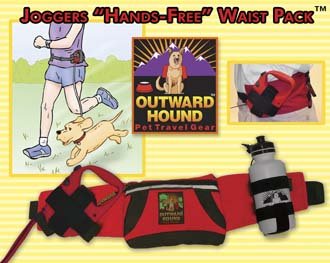 Outward Hound Joggers Hands Free Waist Pack Dog Pet