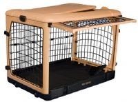 Pet Gear Deluxe Steel Dog Crate 42" Large Kennel Home The Other Door