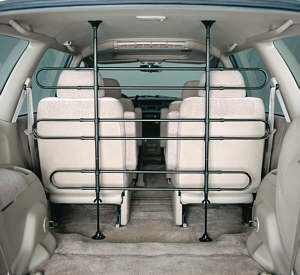 MIDWEST Tubular Van Barrier Large Secures Dog Safely in Rear of Vehicle
