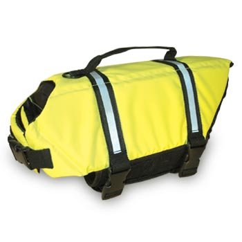 SOLD OUT Paws Aboard Neon Yellow Dog Safety Life Jacket Vest Preserver Small
