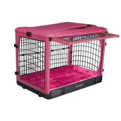 Pet Gear Steel Dog Crate Kennel The Other Door 27" Small lavender blue pink sage brick