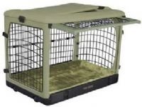 Pet Gear Steel Dog Crate Kennel The Other Door 42" Large sage brick