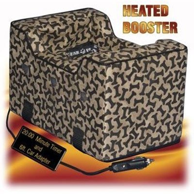 Pet Gear Heated Console Dog Car Lookout Booster Safety Seat holds pets up to 6 lbs.