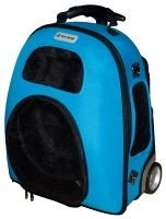 5 in 1 Pet Gear I-GO2 Weekender Roller Backpack Dog Tote Car Booster Seat Carrier Assorted Colors