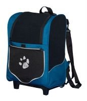 5 in 1 Pet Gear I-GO2 Sport Roller Backpack Dog Tote Car Booster Seat Carrier Misty Blue or Black