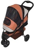 Pet Gear Sportster Edition Pet Dog Stroller Mango or Lilac holds pets up to 45 lbs.