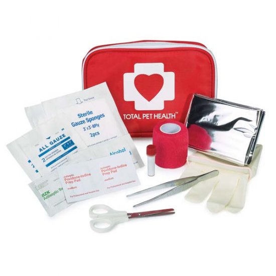 Total Pet Health First Aid Kit for Home or Travel Dog Cat any pets