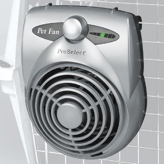 ProSelect Two-Speed Portable Pet Cage Cooling Fan Standard