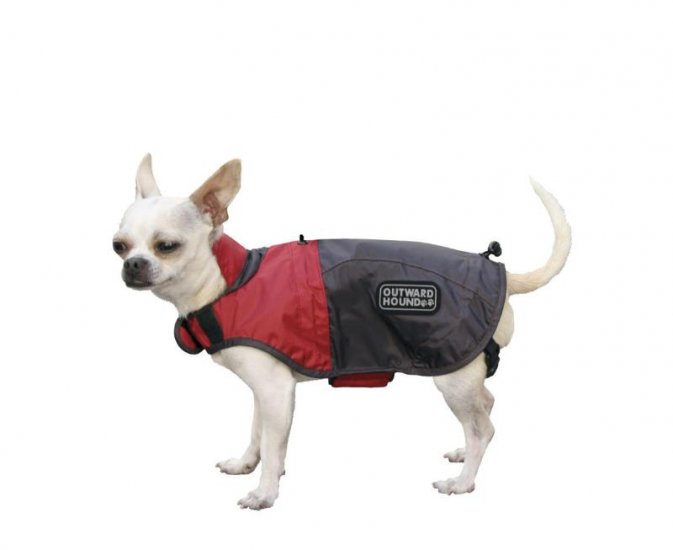 Outward Hound Dog Designer Rain Jacket - Foul Weather Gear - Small Designer Colors