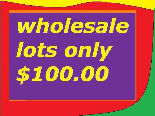 Wholesale Lot for resale