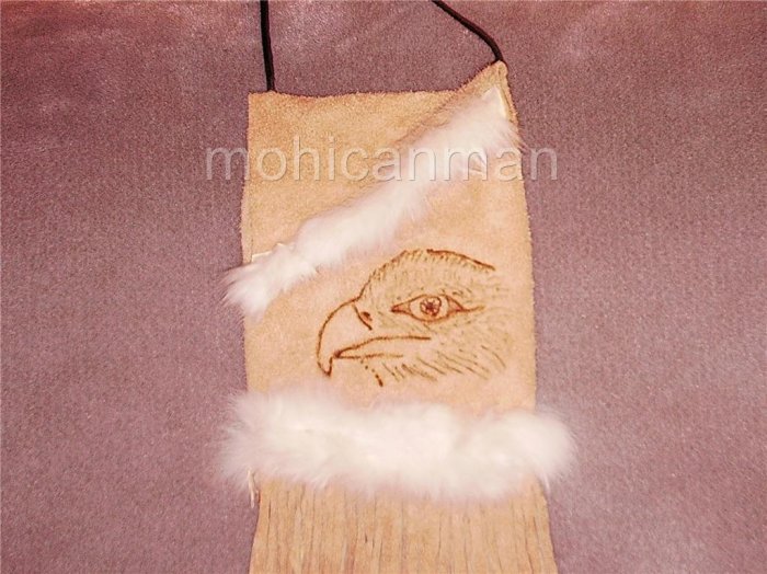 Eagle Bag leather tobacco pouch