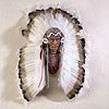 Indian Bust Feather Headdress