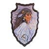 Indian Girl Clock