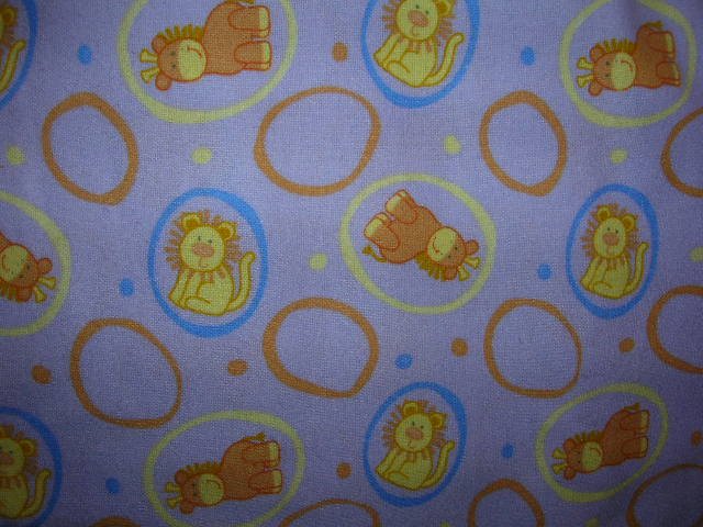 Giraffe and Lion Print Shopping Cart Cover