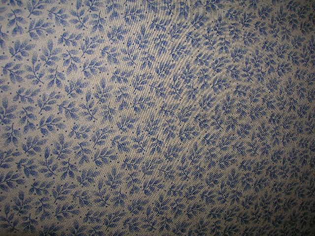 Blue Leaves Shopping Cart Cover