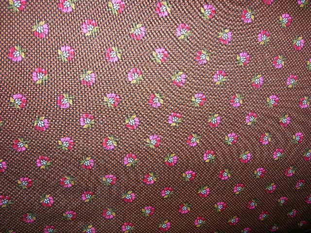 Brown with Pink Flowers Shopping Cart Cover